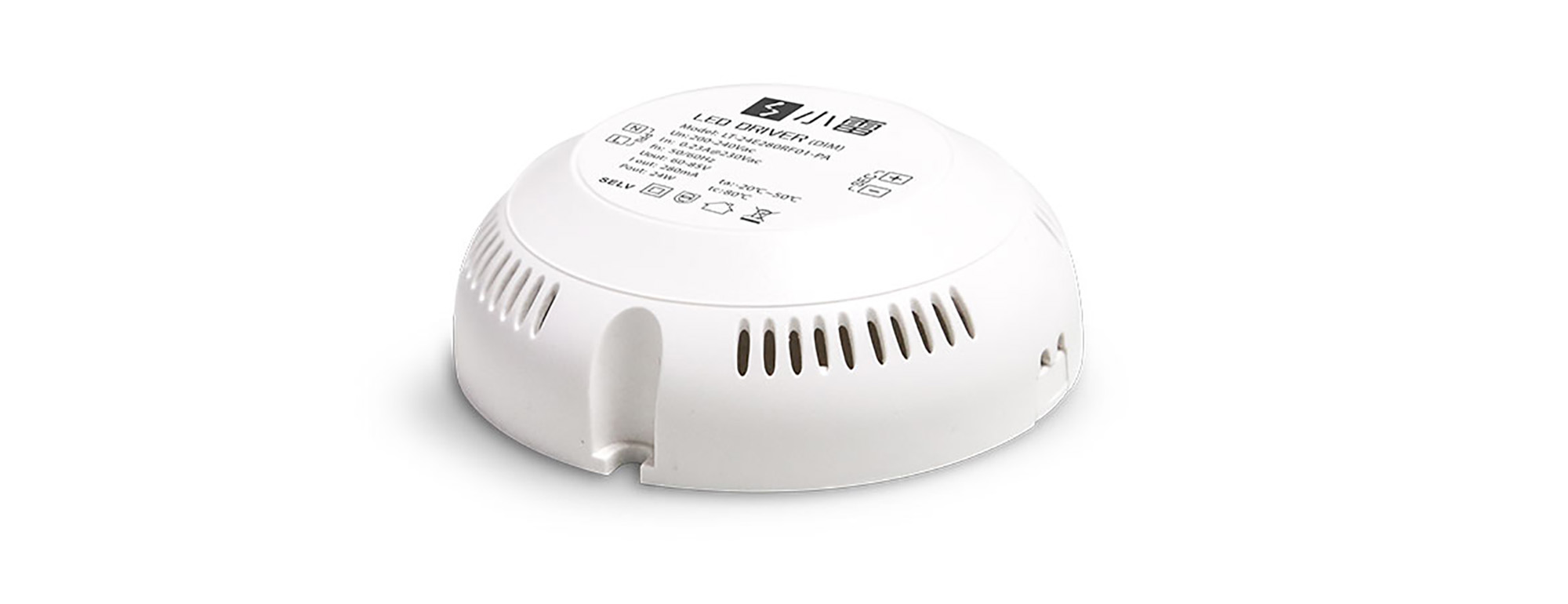 Ltech Smart Home CC Wireless Dimmable LED Driver 24W 60-85Vdc/280mA. 0-100% PWM dimming level, Support Gate way, Panel, Remote, APP Dimming, IP20. 24E280RF01-PA  LTECH Wireless Receiver